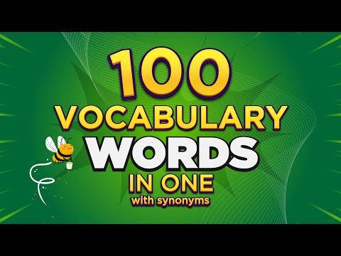 Vocabulary with Sharmin EnglishEclat | 100 Vocabulary Words in One | With Synonyms | AI Image