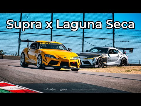 2021 Toyota GR Supra at Laguna Seca - Can I Win My First Time Attack?