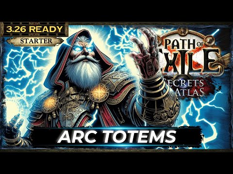 [PoE 3.26] STARTER TEMPLAR BUILD - ARC TOTEMS - PATH OF EXILE SECRETS OF THE ATLAS - POE BUILDS