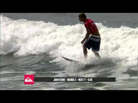 Quiksilver Pro Gold Coast 2012 - Josh Kerr R2 H7 9.50