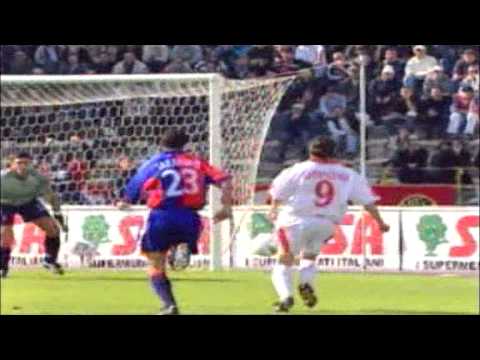 Serie A 2000-2001, day 27 Bologna - Bari 4-2 (Poggi, 2 Signori, Locatelli, Osmanovski, J.Cruz)