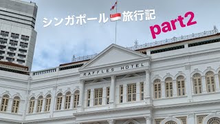 旅行好きのおすすめ！シンガポール旅行記🇸🇬part2【ショッピング、ラッフルズホテル】