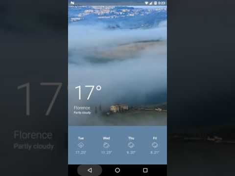 Simple Weather Video