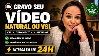 Eu vou fazer um vídeo natural para divulgar sua marca