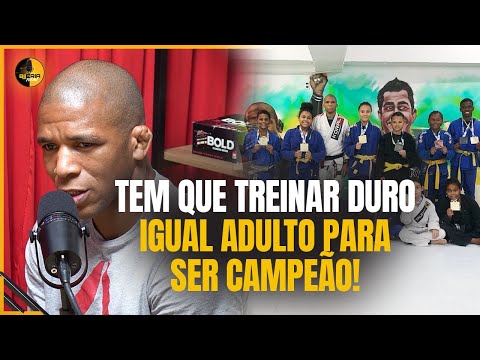 DOUGLAS RUFINO FALA COMO É O TREINO PARA CRIANÇAS NO SEU PROJETO SOCIAL DE JIU JITSU!