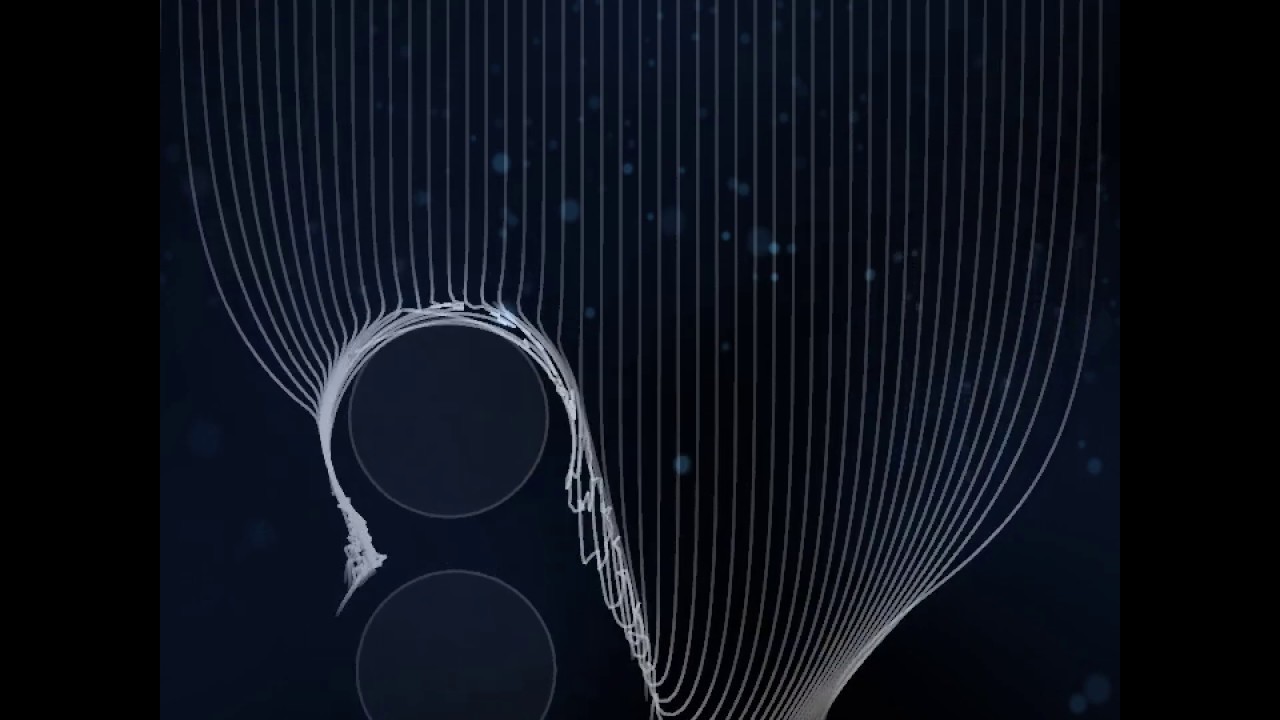 Generative art - Rope physics simulation [1]