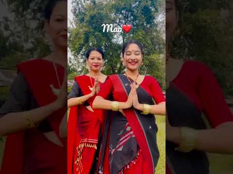 Gaonburhar podulit🙏😊| happy magh bihu to u all | shorts video |Assamese song 