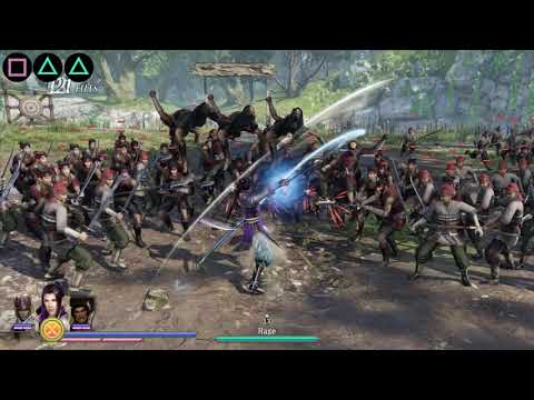 【Warriors Orochi 3 ultimate】Mitsuhide Akechi（無双オロチ3 ultimate 明智光秀） モーション動画