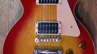 Video thumbnail for 2001 Gibson Les Paul Classic 1960 Reissue Heritage Cherry Burst by CentralOregonFamily