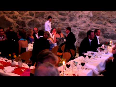 Edwards och Gunillas bröllopsmiddag.