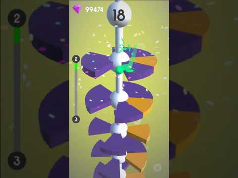 Helix Down: Ball Jump On Helix Road Video