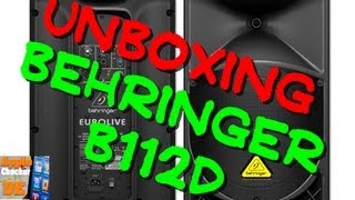 Video thumbnail for Unboxing - Behringer (EUROLIVE) B112D (1000W) !! by AppleChecker DE