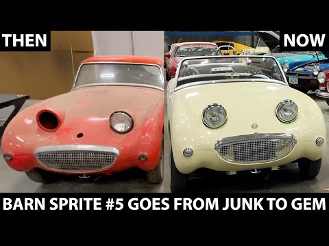 Austin Healey Sprite Fixed After Decades