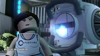 LEGO Dimensions - Portal 2 Level Pack Walkthrough 