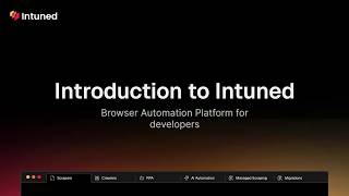 Introduction to Intuned