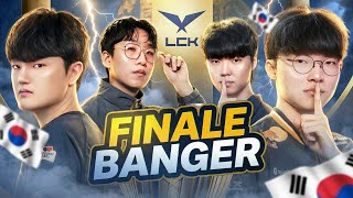 FINALE BANGER LCK🔥FAKER + CHOVY vs PEYZ + RULER (MATCH DES ROLES)