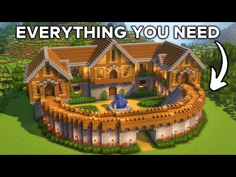 Minecraft: How to Build the Ultimate Survival House | Tutorial🏠