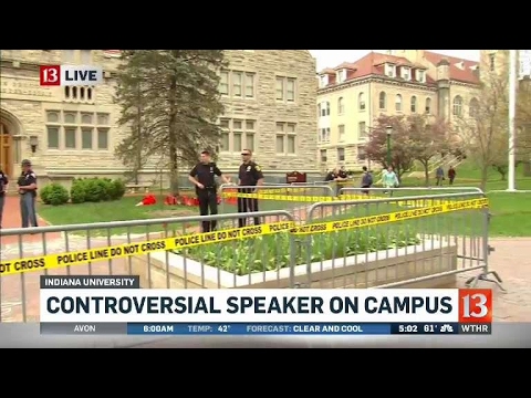 IU controversial speaker