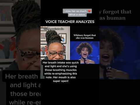 Voice Teacher Analyzes WHITNEY HOUSTON X GREATEST LOVE OF ALL