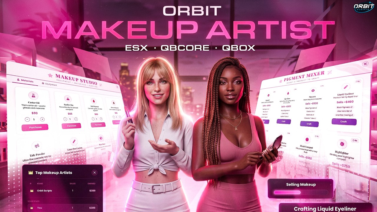 Orbit Scripts · Orbit - Makeup Artist