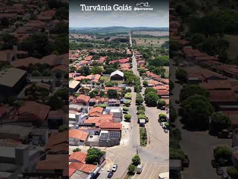 TURVÂNIA GOIÁS, PROJETO VISÃO AÉREA - VISTA GERAL DA CIDADE PARTE 04/04.