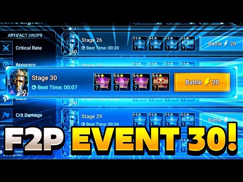 F2P Teams!!!!!  Event Dungeon 20, 25, & 30!  Raid: Shadow Legends