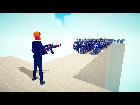 VLADIMIR PUTIN vs 100x UNITS - Totally Accurate Battle Simulator TABS