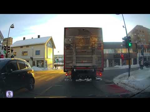 Relaxing drive from Lillestrøm through  skjetten to karihaugen with reggae music   4K