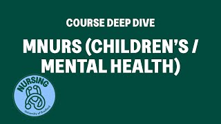 MNurs (Children’s / Mental Health) | Course Deep Dive