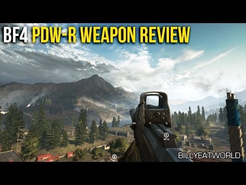 Battlefield 4 (PS4) - PDW-R Weapon Review - The Best All Round PDW? (BF4 Gameplay)