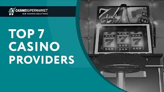 Gambling Software by Casino Market! Review of the Top Casino Providers
