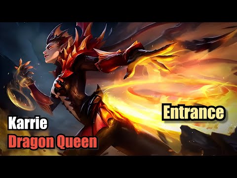Karrie Dragon Queen Skin Starlight Entrance (Upscale 4K) Mobile Legends #MOBILELEGENDS