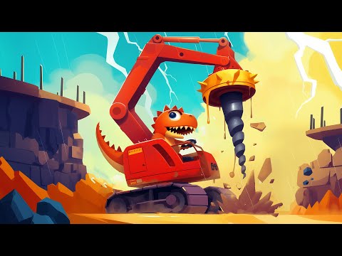 Dinosaur Digger Excavator Game video thumbnail