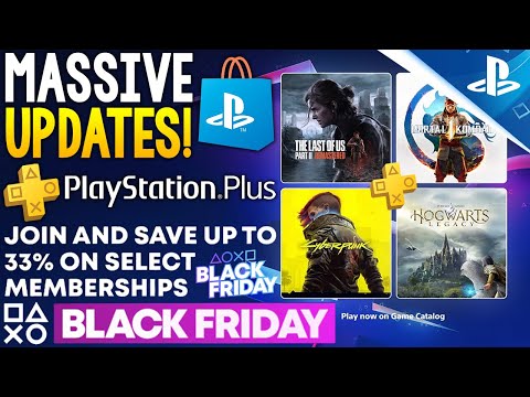 HUGE NEW PlayStation BLACK FRIDAY 2025 DEALS - PS PLUS Discounts, PSN Sale, Consoles + Accessories!