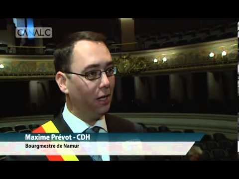Vidéo journal canalc du reportage des voeux de la ville de namur 29 janvier 2014