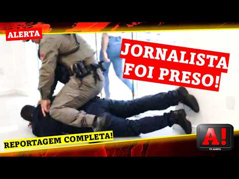 🚨 POLÍCIA prende jornalista durante reportagem em financeira