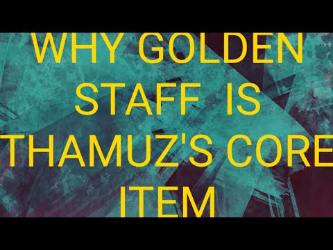 Golden staff: Why You MUST Buy it on Thamuz