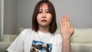 指輪に寄った瞬間に広告が入ってOh!!ってなった😂えみりんおめでとう!!!!お似合いなお2人でうれしい!最高!! - 【ご報告】結婚します!