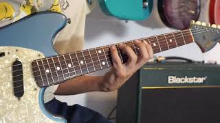 Video thumbnail for SOLD! Fender Made in Japan Mustang MG-73! No talking, just noise! by Audiomo Music