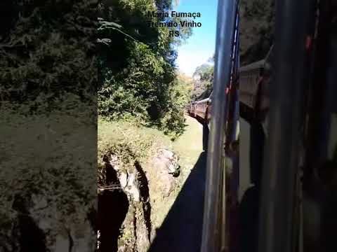 Entre Bento Gonçalves, Garibaldi e Carlos Barbosa - RS #trem #serragaúcha #riograndedosul