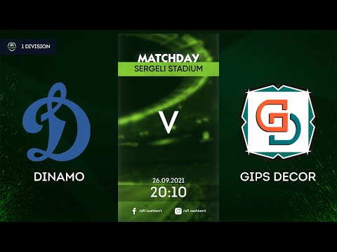 AFL 1-div 4-tur Dinamo-Gips decor