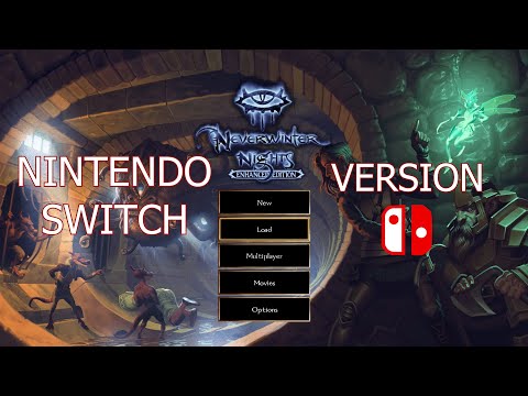 Trying Neverwinter Nights on the Nintendo Switch
