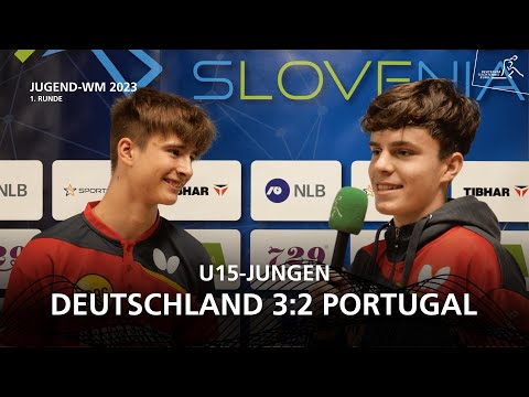 Die Stimmen nach dem Spiel: U15-Jungen gegen Portugal