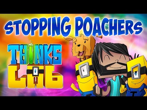 Thinknoodles - Minecraft Mods : Think's Lab - Stopping Lion Poachers! [Minecraft Roleplay]