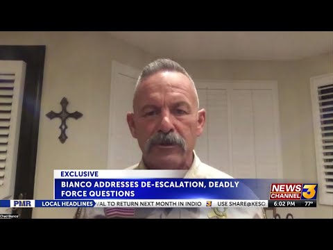 EXCLUSIVE: Sheriff Bianco answers questions on de-escalation after Minnesota ICE shootings