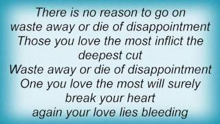 Basia - Love Lies Bleeding Lyrics