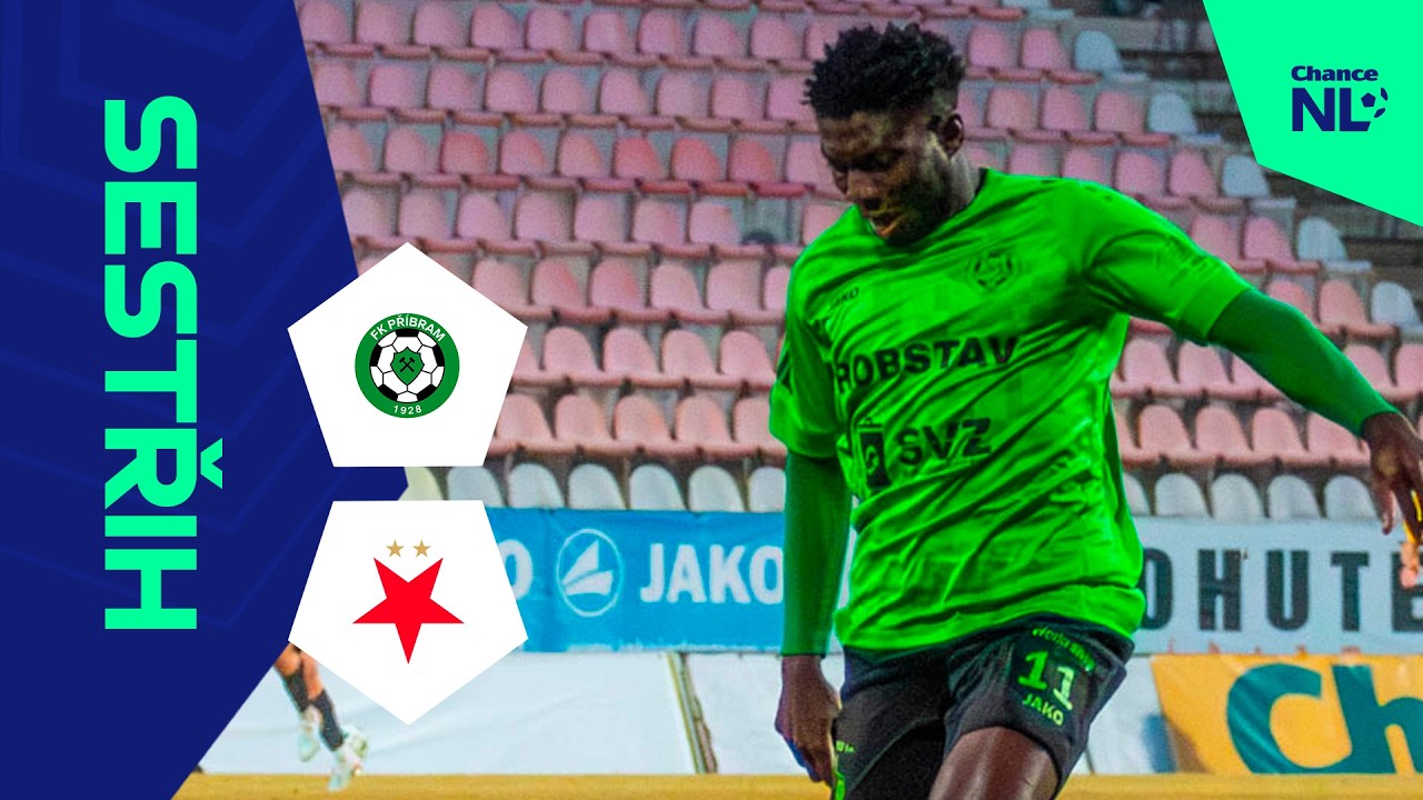 1.FK Příbram vs SK Slavia Praha B Highlights