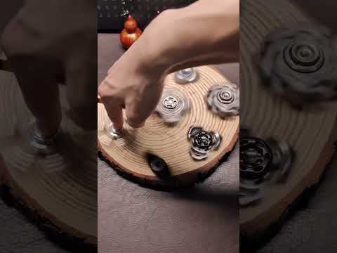 This is my favorite collection of spinner EDCs #gyroscope #fidgetspinner #metal #edc #jzedc