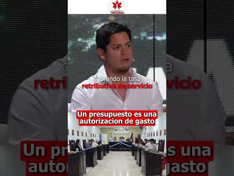 Un presupuesto es una autorización de gasto. #francoconvos #tartagal #salta