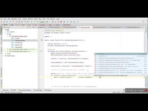 Sqlite Android Tutorial Part8